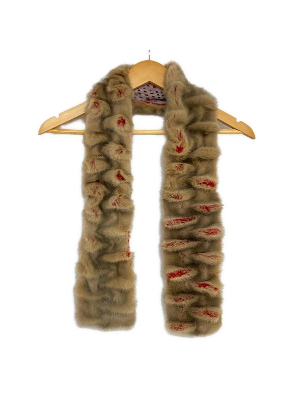 Fendi Beige Red Viscose Wool Cotton #364979F58B